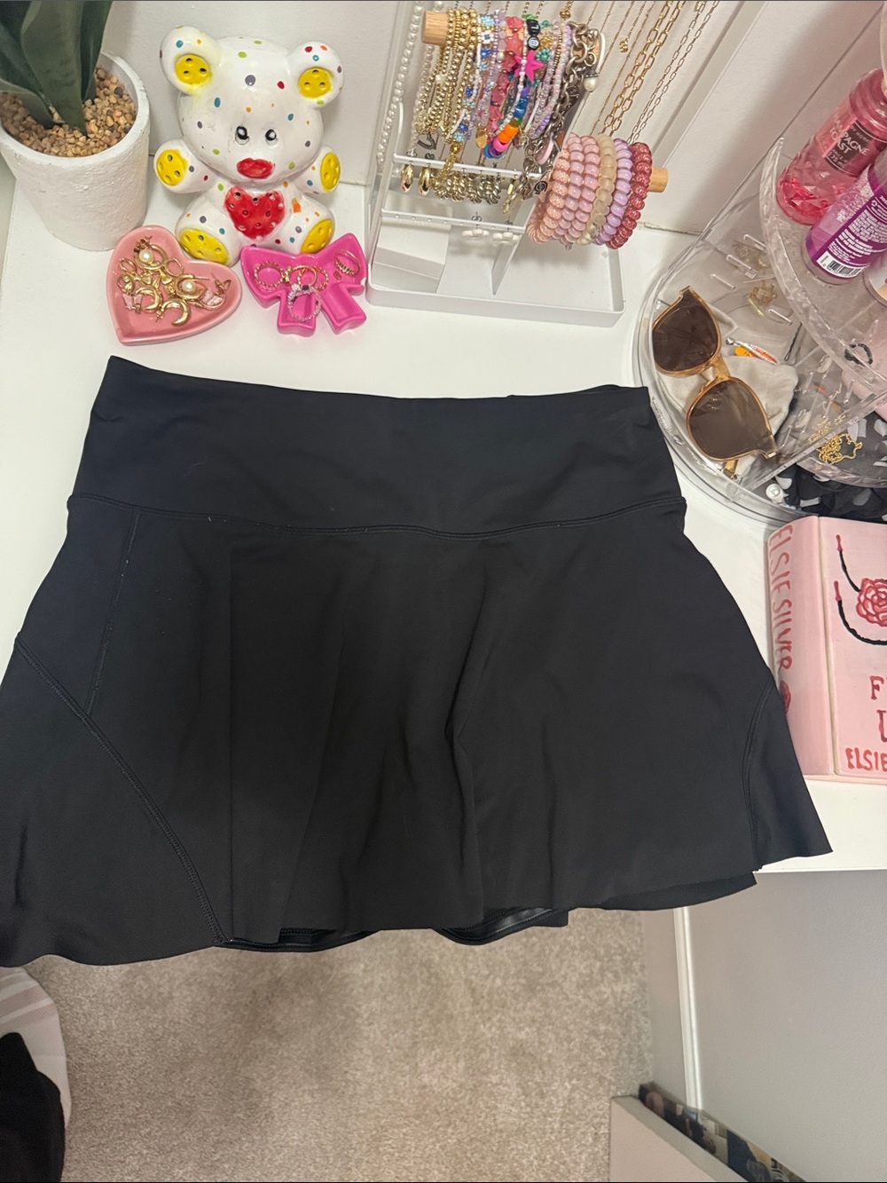 Athleta Black Athletic Skort